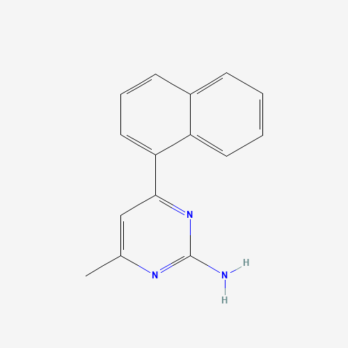 4-methyl-6-naphthalen-1-ylpyrimidin-2-amine (CAS: 92554-55-7) - Related Chemical Product