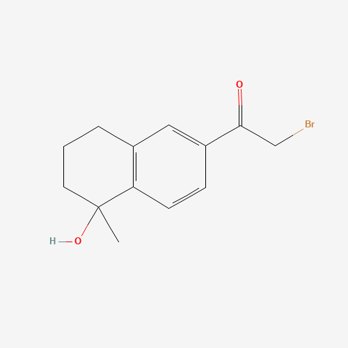2-bromo-1-(5-hydroxy-5-methyl-7,8-dihydro-6H-naphthalen-2-yl)ethanone (CAS: 1202245-28-0) - Related Chemical Product