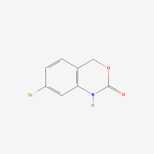 7-bromo-1,4-dihydro-3,1-benzoxazin-2-one (CAS: 1245808-46-1) - Chemical Structure and Molecular Formula 