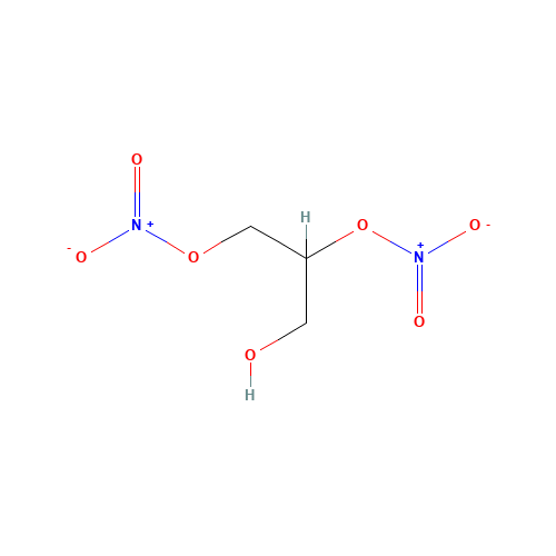 (1-hydroxy-3-nitrooxypropan-2-yl) nitrate (CAS: 621-65-8) - Related Chemical Product