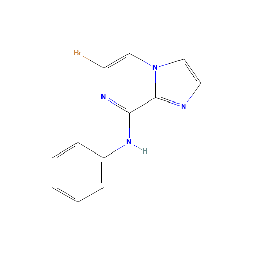6-bromo-N-phenylimidazo[1,2-a]pyrazin-8-amine (CAS: 445263-82-1) - Related Chemical Product
