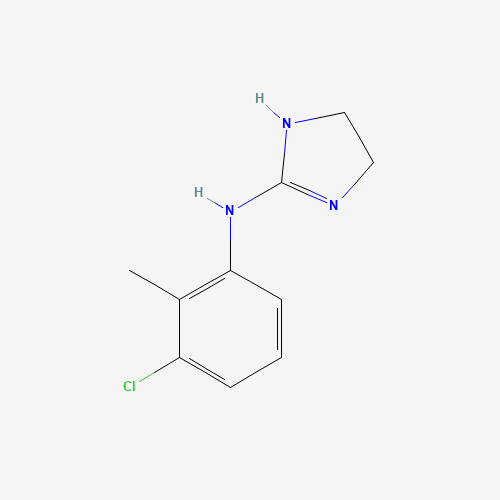 N-(3-chloro-2-methylphenyl)-4,5-dihydro-1H-imidazol-2-amine (CAS: 36318-60-2) - Related Chemical Product