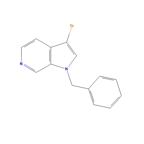 1-benzyl-3-bromopyrrolo[2,3-c]pyridine (CAS: 956003-04-6) - Related Chemical Product