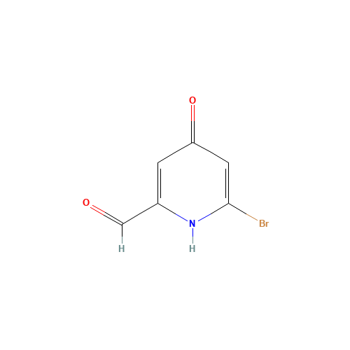 6-bromo-4-oxo-1H-pyridine-2-carbaldehyde (CAS: 1289060-28-1) - Related Chemical Product