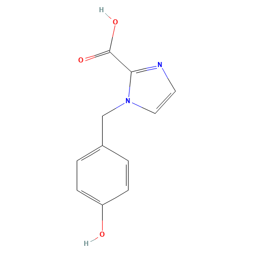 1-[(4-hydroxyphenyl)methyl]imidazole-2-carboxylic acid (CAS: 95460-25-6) - Related Chemical Product