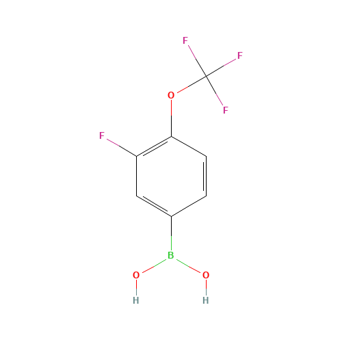 [3-fluoro-4-(trifluoromethoxy)phenyl]boronic acid (CAS: 187804-79-1) - Related Chemical Product