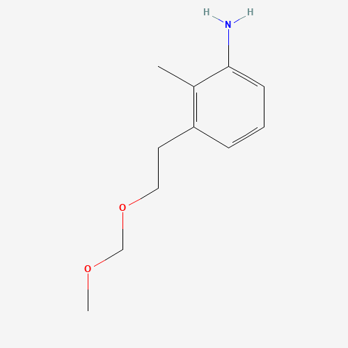 3-[2-(methoxymethoxy)ethyl]-2-methylaniline (CAS: 1334434-44-4) - Related Chemical Product