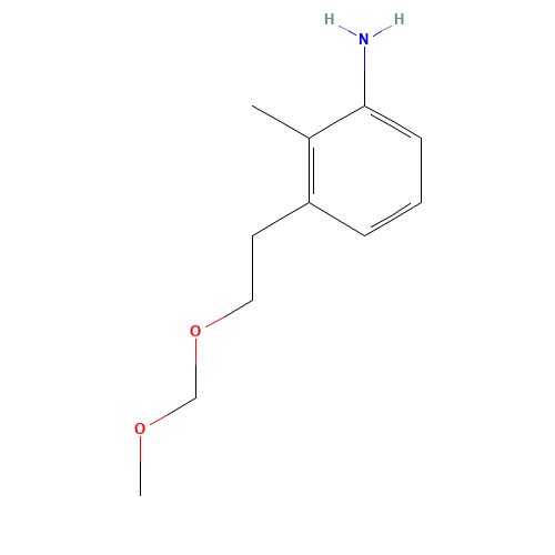 3-[2-(methoxymethoxy)ethyl]-2-methylaniline (CAS: 1334434-44-4) - Related Chemical Product