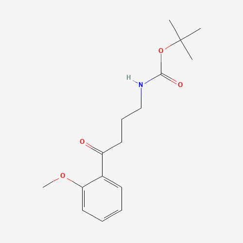 tert-butyl N-[4-(2-methoxyphenyl)-4-oxobutyl]carbamate (CAS: 914954-39-5) - Related Chemical Product