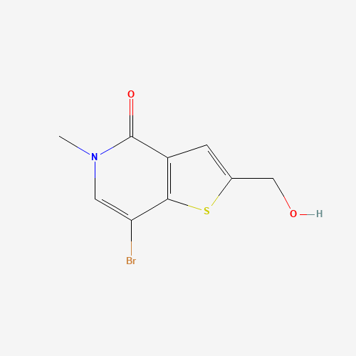 7-bromo-2-(hydroxymethyl)-5-methylthieno[3,2-c]pyridin-4-one (CAS: 1610520-62-1) - Related Chemical Product