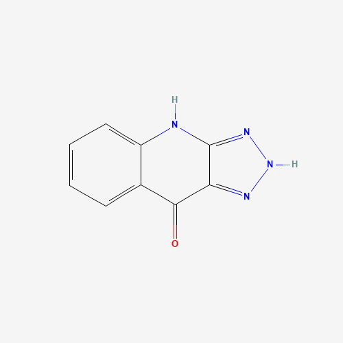2,3-dihydrotriazolo[4,5-b]quinolin-9-one (CAS: 72680-07-0) - Chemical Structure and Molecular Formula 