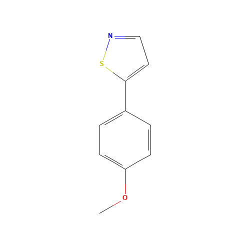 5-(4-methoxyphenyl)-1,2-thiazole (CAS: 10514-28-0) - Related Chemical Product