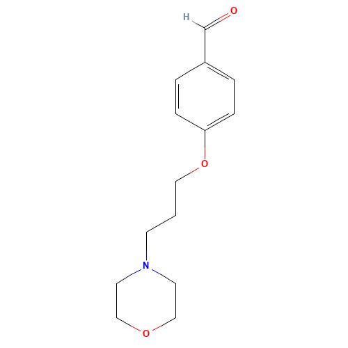 4-(3-morpholin-4-ylpropoxy)benzaldehyde (CAS: 71760-44-6) - Related Chemical Product