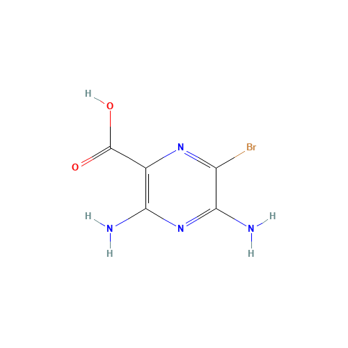 3,5-diamino-6-bromopyrazine-2-carboxylic acid (CAS: 1303968-25-3) - Related Chemical Product
