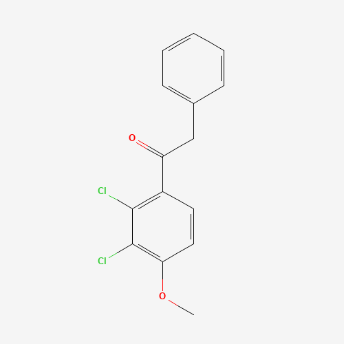 1-(2,3-dichloro-4-methoxyphenyl)-2-phenylethanone (CAS: 59043-83-3) - Related Chemical Product