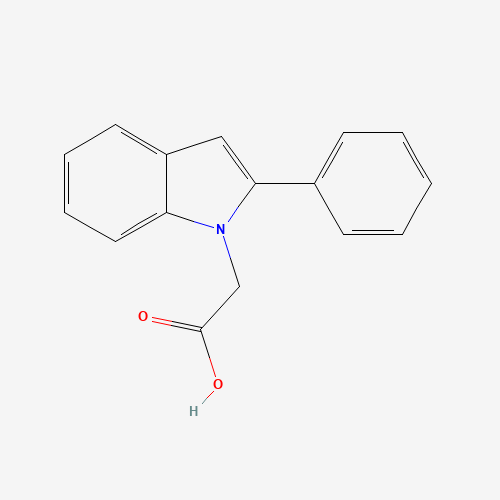2-(2-phenylindol-1-yl)acetic acid (CAS: 62663-25-6) - Related Chemical Product