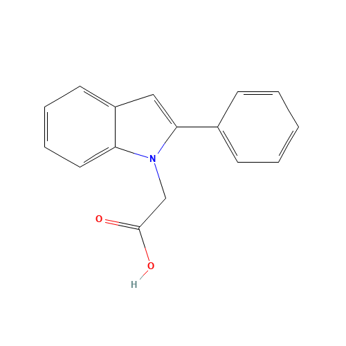 2-(2-phenylindol-1-yl)acetic acid (CAS: 62663-25-6) - Related Chemical Product