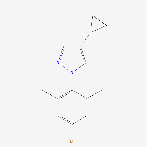 1-(4-bromo-2,6-dimethylphenyl)-4-cyclopropylpyrazole (CAS: 1393126-03-8) - Related Chemical Product