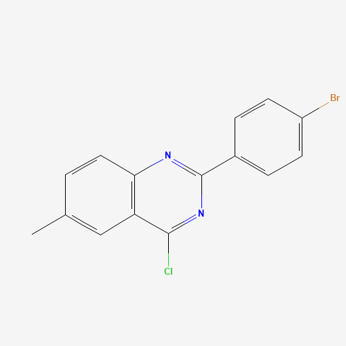 2-(4-bromophenyl)-4-chloro-6-methylquinazoline (CAS: 405933-97-3) - Related Chemical Product