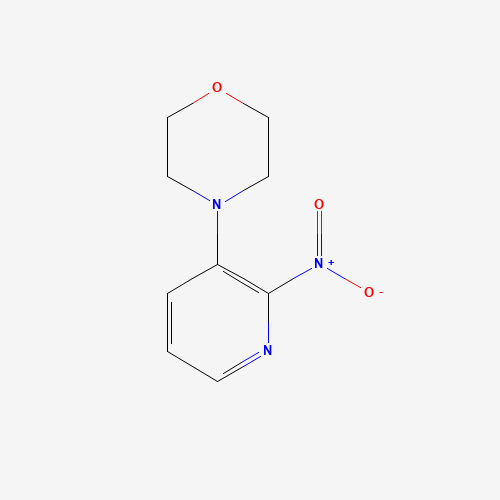 4-(2-nitropyridin-3-yl)morpholine (CAS: 54231-37-7) - Chemical Structure and Molecular Formula 