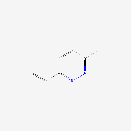 3-ethenyl-6-methylpyridazine (CAS: 848774-92-5) - Chemical Structure and Molecular Formula 