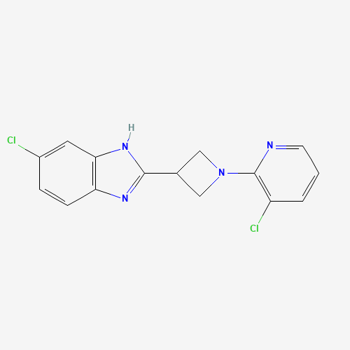 6-chloro-2-[1-(3-chloropyridin-2-yl)azetidin-3-yl]-1H-benzimidazole (CAS: 1350355-14-4) - Related Chemical Product