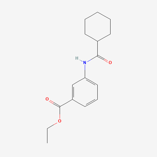 ethyl 3-(cyclohexanecarbonylamino)benzoate (CAS: 315712-31-3) - Related Chemical Product