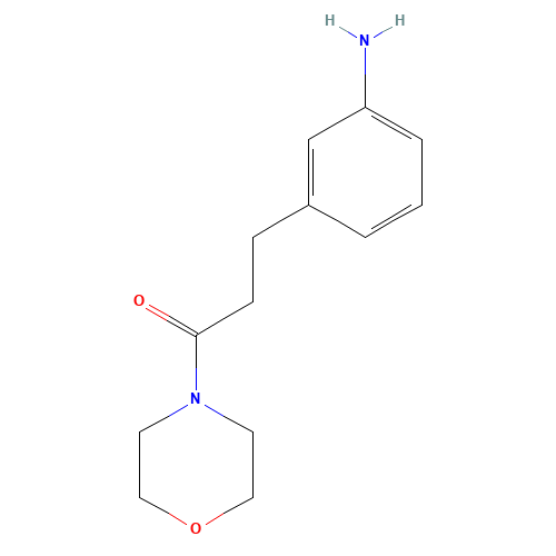 3-(3-aminophenyl)-1-morpholin-4-ylpropan-1-one (CAS: 895635-61-7) - Related Chemical Product