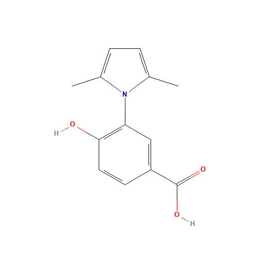 3-(2,5-dimethylpyrrol-1-yl)-4-hydroxybenzoic acid (CAS: 340315-24-4) - Related Chemical Product