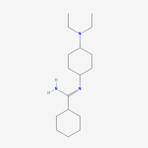 N'-[4-(diethylamino)cyclohexyl]cyclohexanecarboximidamide (CAS: 47083-68-1) - Related Chemical Product