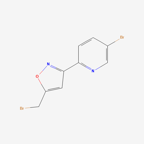5-(bromomethyl)-3-(5-bromopyridin-2-yl)-1,2-oxazole (CAS: 1231244-42-0) - Related Chemical Product