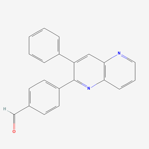 4-(3-phenyl-1,5-naphthyridin-2-yl)benzaldehyde (CAS: 867353-51-3) - Related Chemical Product