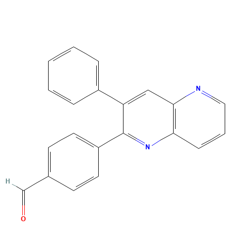 4-(3-phenyl-1,5-naphthyridin-2-yl)benzaldehyde (CAS: 867353-51-3) - Related Chemical Product
