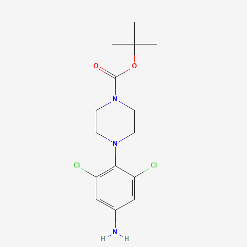 tert-butyl 4-(4-amino-2,6-dichlorophenyl)piperazine-1-carboxylate (CAS: 351325-24-1) - Related Chemical Product