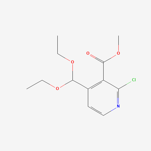 methyl 2-chloro-4-(diethoxymethyl)pyridine-3-carboxylate (CAS: 219908-82-4) - Related Chemical Product