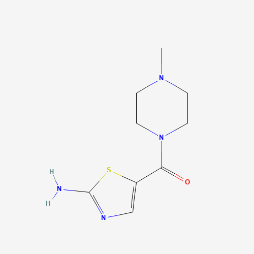 (2-amino-1,3-thiazol-5-yl)-(4-methylpiperazin-1-yl)methanone (CAS: 1453213-35-8) - Related Chemical Product