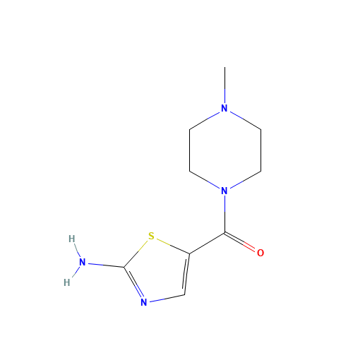 (2-amino-1,3-thiazol-5-yl)-(4-methylpiperazin-1-yl)methanone (CAS: 1453213-35-8) - Related Chemical Product