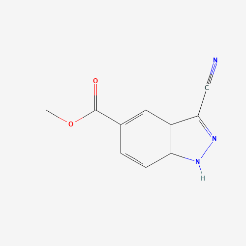 methyl 3-cyano-1H-indazole-5-carboxylate (CAS: 1190319-99-3) - Related Chemical Product