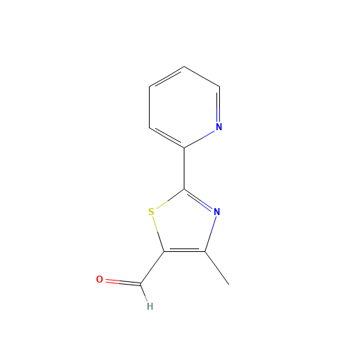 4-methyl-2-pyridin-2-yl-1,3-thiazole-5-carbaldehyde (CAS: 1083224-02-5) - Related Chemical Product