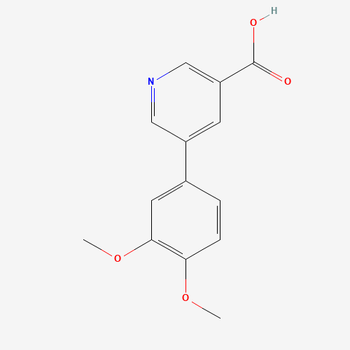 5-(3,4-dimethoxyphenyl)pyridine-3-carboxylic acid (CAS: 887973-42-4) - Related Chemical Product