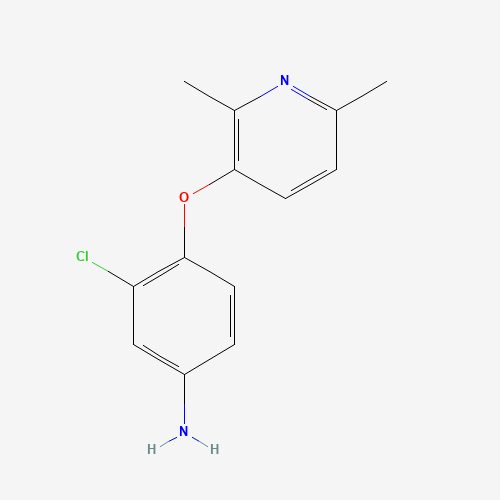 3-chloro-4-(2,6-dimethylpyridin-3-yl)oxyaniline (CAS: 1362703-52-3) - Related Chemical Product