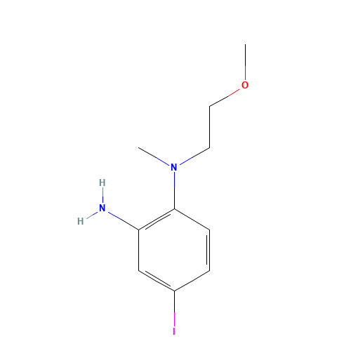 4-iodo-1-N-(2-methoxyethyl)-1-N-methylbenzene-1,2-diamine (CAS: 1202767-03-0) - Related Chemical Product