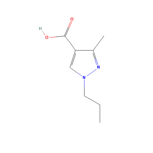 3-methyl-1-propylpyrazole-4-carboxylic acid (CAS: 705269-96-1) - Related Chemical Product