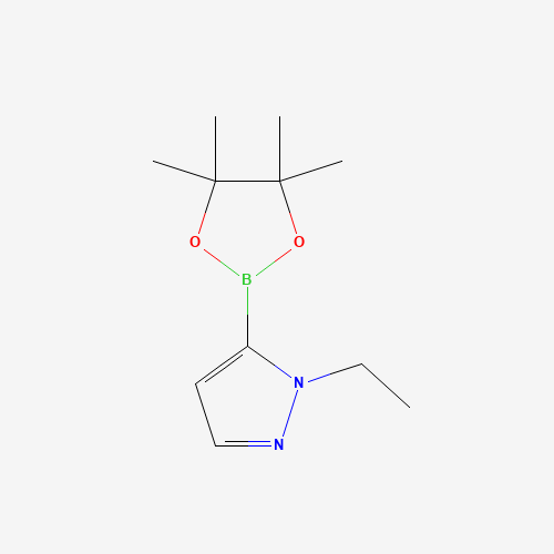 1-ethyl-5-(4,4,5,5-tetramethyl-1,3,2-dioxaborolan-2-yl)pyrazole (CAS: 1007110-53-3) - Related Chemical Product