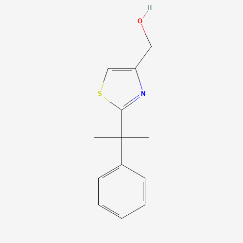 [2-(2-phenylpropan-2-yl)-1,3-thiazol-4-yl]methanol (CAS: 1477532-28-7) - Related Chemical Product