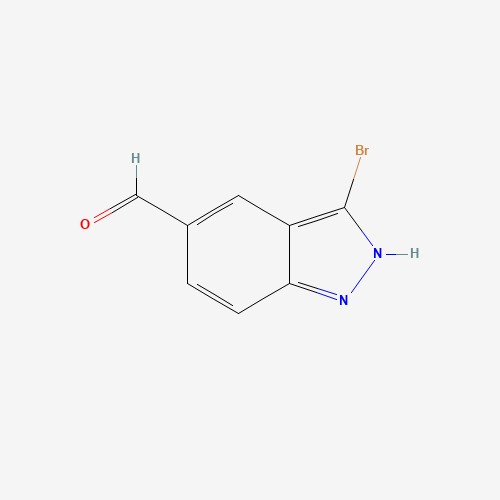 3-bromo-2H-indazole-5-carbaldehyde (CAS: 1086391-08-3) - Related Chemical Product