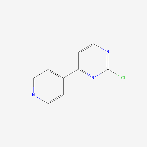 2-chloro-4-pyridin-4-ylpyrimidine (CAS: 208936-45-2) - Chemical Structure and Molecular Formula 