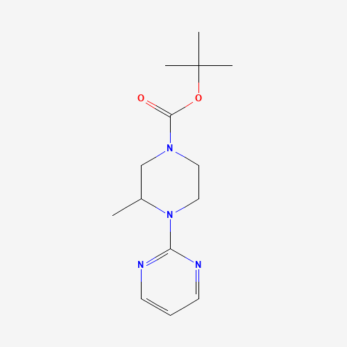 tert-butyl 3-methyl-4-pyrimidin-2-ylpiperazine-1-carboxylate (CAS: 1420963-84-3) - Related Chemical Product