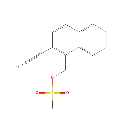 (2-ethynylnaphthalen-1-yl)methyl methanesulfonate (CAS: 1539311-18-6) - Related Chemical Product