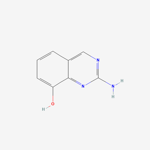 2-aminoquinazolin-8-ol (CAS: 659730-14-0) - Chemical Structure and Molecular Formula 